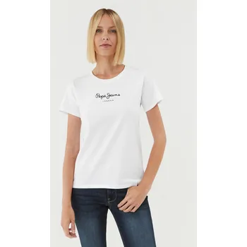 Dámské tričko Pepe Jeans dámské bílé tričko 20013937-8445866222159