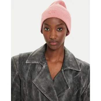 Čepice Calvin Klein dámská růžová čepice 10003405-8720639571345