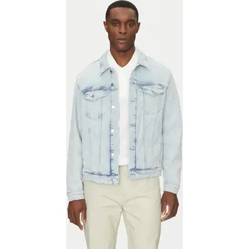 Pánský bomber Calvin Klein pánská modrá džínová bunda 20009008-2205076