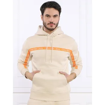 Pánská mikina Calvin Klein pánská béžová mikina 20008922-8720107626478