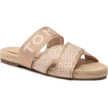 Dámské pantofle Tommy Hilfiger dámské krémové pantofle 30000889-1825817