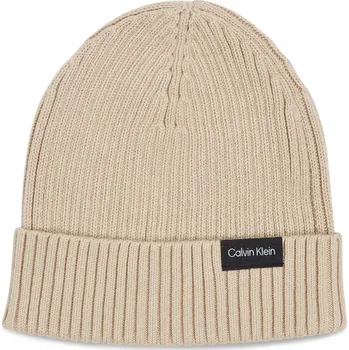 Čepice Calvin Klein pánská béžová čepice 10003498-8720108583602