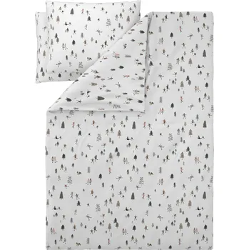 Povlečení LIVARNO® Ložní povlečení z jemného flanelu, 220 x 240 cm, 70 x 90 cm (lidé)