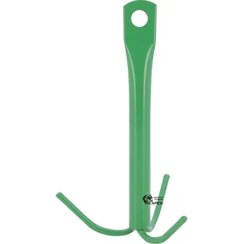 Věšák na sedlo a uzdečku Držák Hippotonic -3HÁK- - Zelená