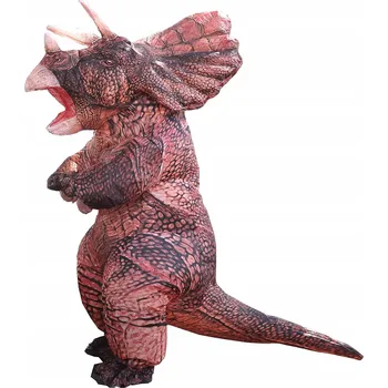 Karnevalový kostým KOSTÝM DINOSAURA NAFUKOVACÍ KOMBINEZA NA HALLOWEEN KARNEVAL PLES