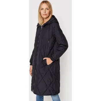 Dámský kabát Tommy Hilfiger dámský tmavě modrý kabát 20020272-8720117633176