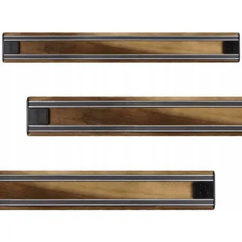 Stojan na nože Bisbell Magnetická lišta na nože Bisichef Akácie 35 cm