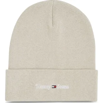 Čepice Tommy Jeans dámská krémová čepice 10001837-8720645281740