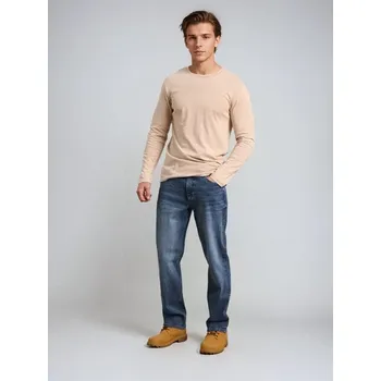 Pánské džíny Sinsay - Rovné džíny - námořnická modrá - 477FB-59J - 477FB-59J-364