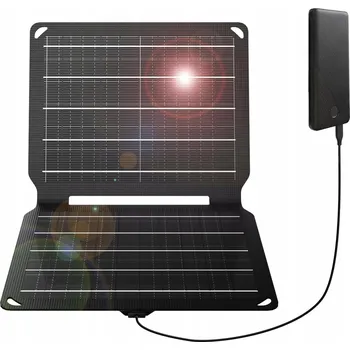 IP kamera SOLÁRNÍ NABÍJEČKA PŘENOSNÁ 10W SKLÁDACÍ PRO KEMPINK, VÝLETY A TURISTIKU