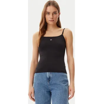Tommy Jeans dámské černé tílko 20008083-8720638874508