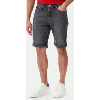 Pánské kraťasy Calvin Klein pánské šedé džínové šortky 20008993-8721107497648