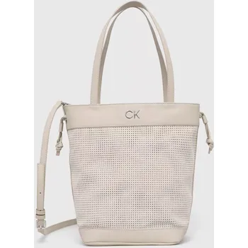 Kabelka Calvin Klein dámská béžová kabelka 10003333-1942569