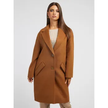 Dámský kabát Guess dámský hnědý kabát 20022415-7619342578592