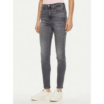 Dámské džíny Tommy Jeans dámské šedé džíny 20007292-2158846