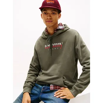 Pánská móda Tommy Jeans pánská khaki mikina 20024176-8721222044031