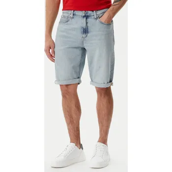 Pánské kraťasy Calvin Klein pánské modré džínové šortky 20008788-2221939