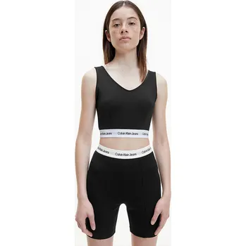 Calvin Klein dámský černý cropped top 20007528-8719855807130