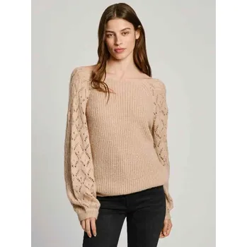 Dámský svetr Pepe Jeans dámský béžový svetr 20014261-8445866860122