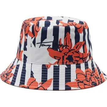 Klobouk Tommy Hilfiger dámský vzorovaný klobouk 10001603-8720116550474