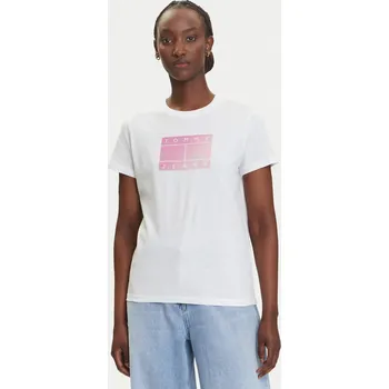 Dámské tričko Tommy Jeans dámské bílé tričko 99929620-2238012