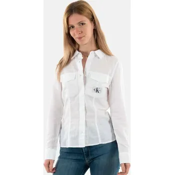 Dámská košile Calvin Klein dámská bílá košile Long 20008270-2077871