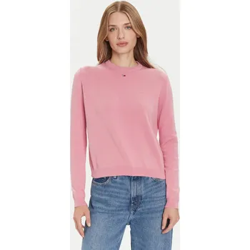 Dámský svetr Tommy Jeans dámský růžový svetr 20024196-8721222204350
