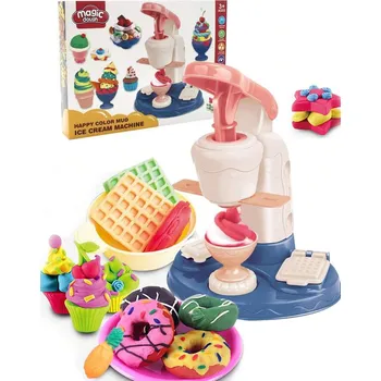 Modelovací hmota Play-Doh Modelína Parlor ciasto masa lody velká sada 27 v 1