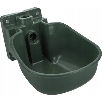 Miska do napáječky K50 pro skot a koně, plast, olivová, Kerbl