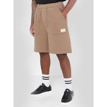 Pánské kraťasy Calvin Klein pánské hnědé šortky 20008910-1948097