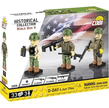 Figurka Cobi 3 figurky s doplňky - Den-D