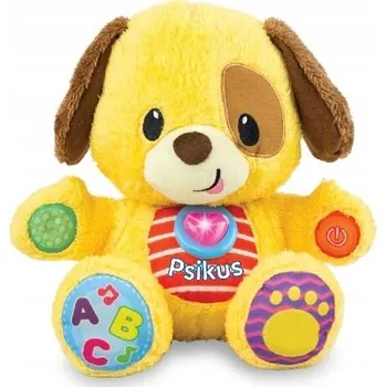 plyšák INTERAKTIVNÍ PLYŠOVÁ HRAČKA PEJSEK POHÁDKA SMILY PLAY