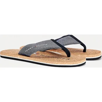 Pánské žabky Tommy Hilfiger pánské modro šedé žabky 30000851-8720114064225