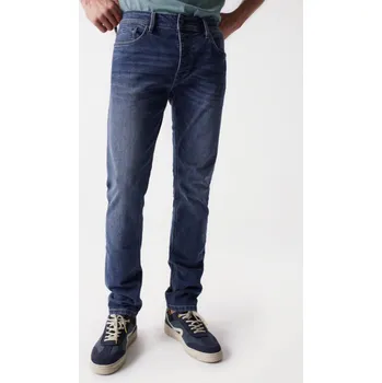 Pánské džíny Salsa Jeans pánské modré džíny 20000462-5609807660803
