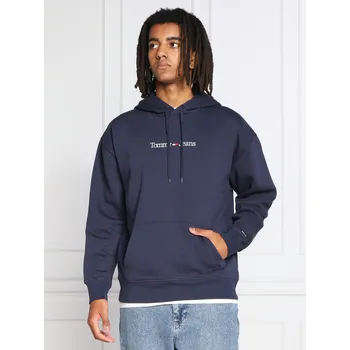 Pánská mikina Tommy Jeans pánská tmavě modrá mikina 20023652-1850857