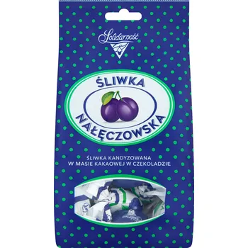 Bonbon Solidarność Nałęczowska Švestka Bonbóny v čokoládě 350 g