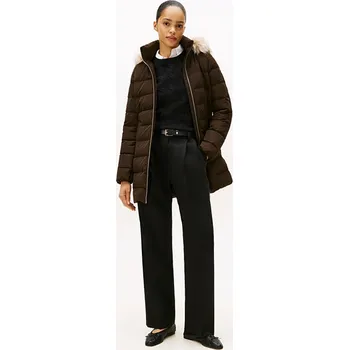 Tommy Hilfiger dámská hnědá péřová bunda 20024401-8721222249757