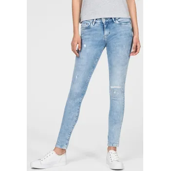 Dámské džíny Pepe Jeans dámské modré džíny Pixie 20014762-8434786115658