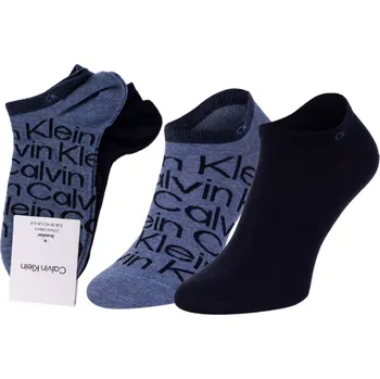 Pánské ponožky Calvin Klein pánské modré ponožky 2 pack 20001779-8720245219105