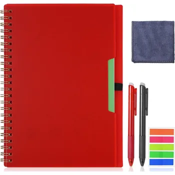 Blok OPAKOVANĚ POUŽITELNÝ ZÁPISNÍK NOTES, PLÁNOVAČ, SMAZATELNÁ SADA