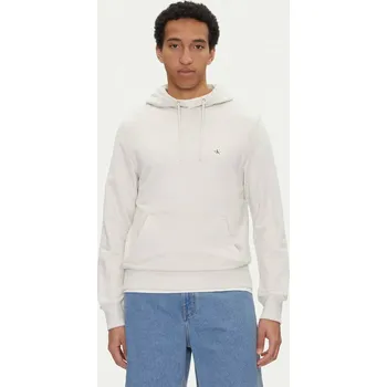 Pánská mikina Calvin Klein pánská krémová mikina Woven 20008778-8721107512228