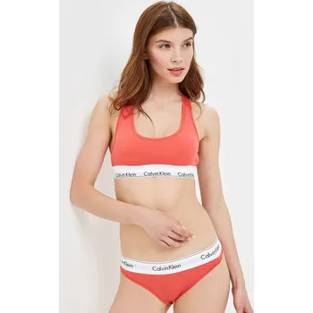 Podprsenka Calvin Klein dámská zářivě červená braletka 20000221-1266139