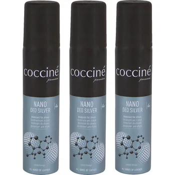 3x deodorant nano coccine s ionty stříbra do obuvi