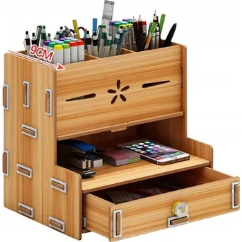 Psací stůl Organizér na psací potřeby a poznámkové bločky GOLDSTART