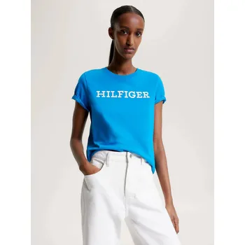 Dámské tričko Tommy Hilfiger dámské modré tričko 20018772-1997880