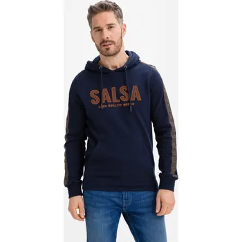 Pánská mikina Salsa pánská tmavě modrá mikina 20001302-5609807463657