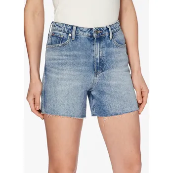 Dámské kraťasy Tommy Hilfiger dámské modré džínové šortky 20018785-8720644566770