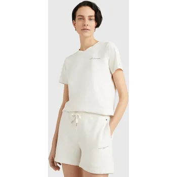 Dámské tričko Tommy Hilfiger dámské krémové tričko 20018364-8720643741055