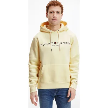 Pánská mikina Tommy Hilfiger pánská žlutá mikina Logo Hoody 20011272-1792539
