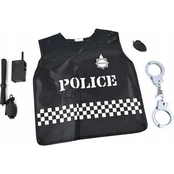 Karnevalový kostým Kostým Policista Midex vel. univerzální